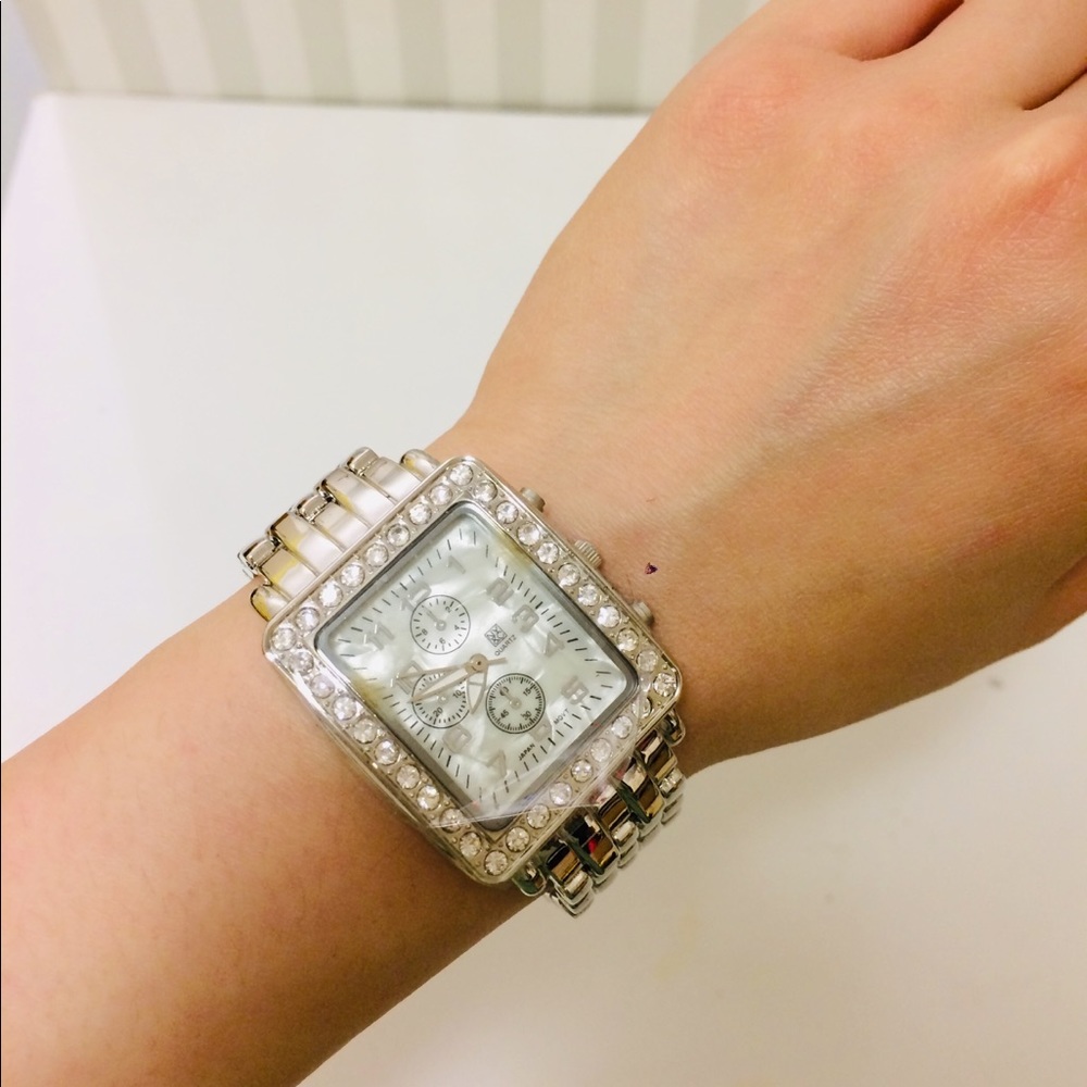 NY&C Quartz Silverstone Link watch